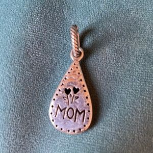 Brighton silver Mom charm for bracelet